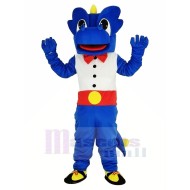 Blue Dragon Mascot Costume Animal