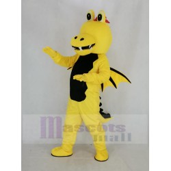 Gelber Dorn Drachen Maskottchen Kostüm Tier