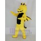 Yellow Thorn Dragon Mascot Costume Animal