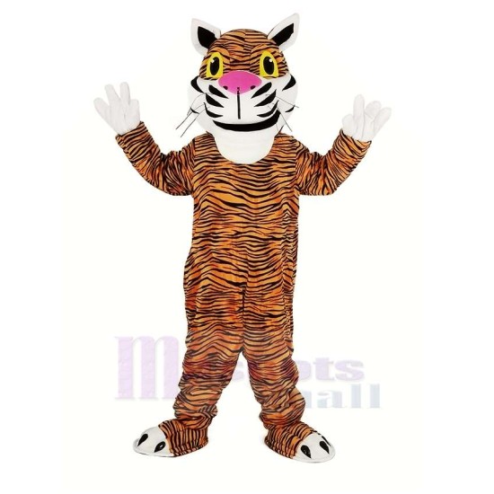 Power Tiger Mascot Costume Animal