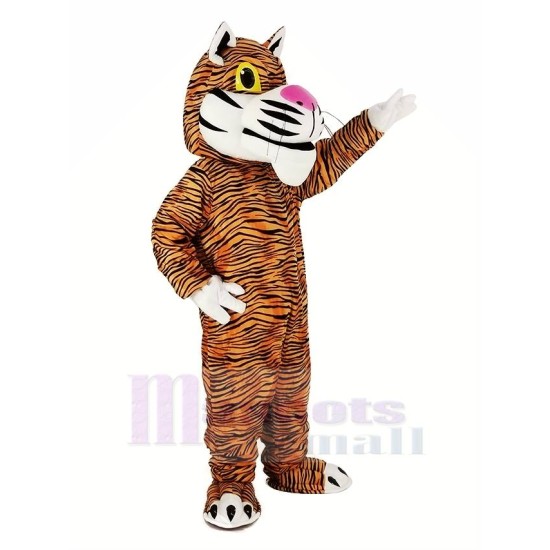 Power Tiger Mascot Costume Animal