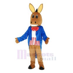 Âne patriotique Costume de mascotte Animal