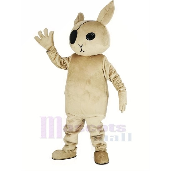 Rabbit Butler Mascot Costume Cartoon