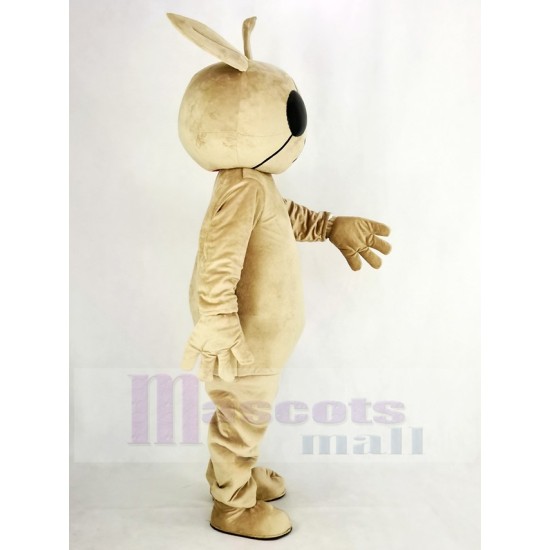 Rabbit Butler Mascot Costume Cartoon