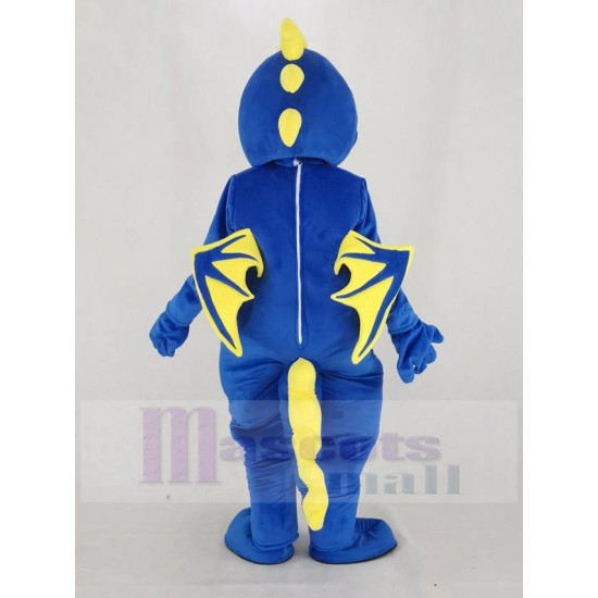 Blaue Fliege Drachen Maskottchen Kostüm Tier