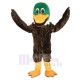 Green Head Mallard Duck Mascot Costume Animal