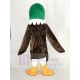 Green Head Mallard Duck Mascot Costume Animal