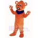 Orange Teddy Bear Mascot Costume