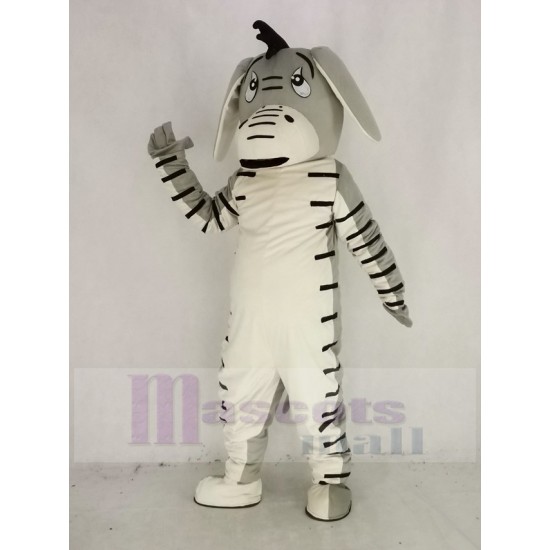 Light Grey Eeyore Donkey Mascot Costume Animal