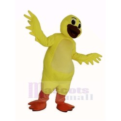 Canard jaune dandine Costume de mascotte Animal