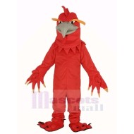 rouge Phénix Costume de mascotte Animal