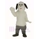 White Shaggy Maggy Dog Mascot Costume Animal