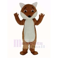 Adorable renard Costume de mascotte Animal