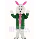 Wendell Easter Bunny Rabbit Mascot Costume in Green Coat