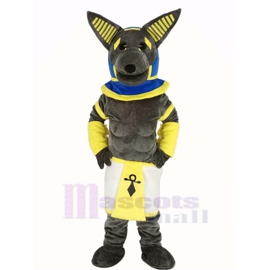 Gray Wolf Mascot Costume Animal