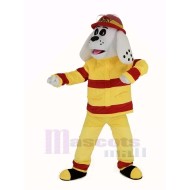 New Sparky the Fire Dog Mascot Costume with Red Hat