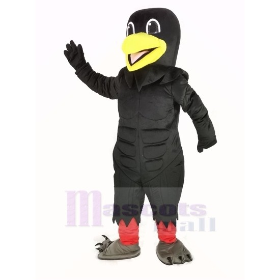 Power Black Raven Mascot Costume Animal