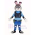 Zootopia Judy Hopps Policía Conejito conejo Traje de la mascota Dibujos animados