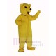 Power Fierce Yellow Bear Mascot Costume Animal