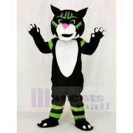 Black Wildcat Mascot Costume Animal