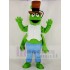 Green Grasshopper Mascot Costume Insect