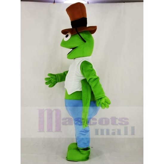 Green Grasshopper Mascot Costume Insect