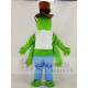 Green Grasshopper Mascot Costume Insect