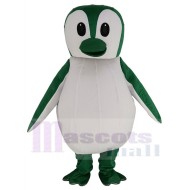 Pingouin vert et blanc mignon Costume de mascotte Animal