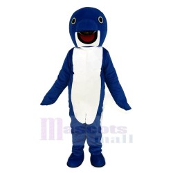Baleine bleue mignonne Costume de mascotte Animal