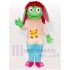 Green Goblin Leprechaun Mascot Costume Cartoon