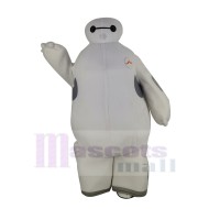Robot Blanc Big Hero 6 Baymax Costume de mascotte Dessin animé