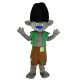 Trolls Boy Elf Mascot Costume with Green Vest Cartoon