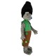 Trolls Boy Elf Mascot Costume with Green Vest Cartoon