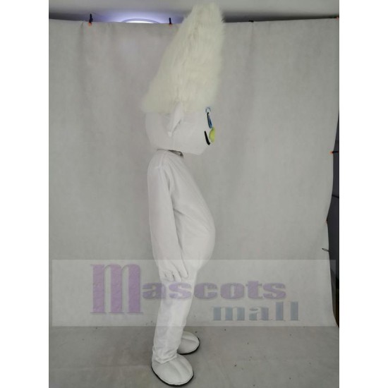 Trolls Guy Diamond Silver Boy Mascot Costume Cartoon