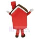 Red Housing House Mascot Costume