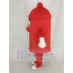 Red Public Utilities Fire Hydrant Mascot Costume