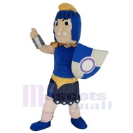 Féroce Bleu Titan Spartiate Costume de mascotte Personnes