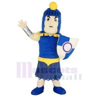 Blue Strong Titan Spartan Maskottchen Kostüm Menschen