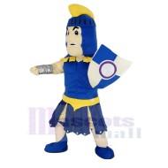 Blue Strong Titan Spartan Maskottchen Kostüm Menschen