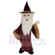 Maroon Merlin Wizard Mascot Costume People