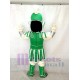 Guerrier spartiate vert clair et blanc Mascotte Costume