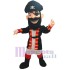 Hot Sale New Redbeard Pirate with Black Hat Mascot Costume 