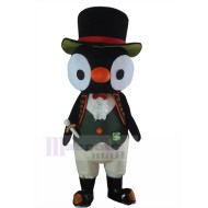 Caballero británico Pingüino Traje de la mascota Personas