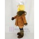 Thor the Giant Viking Mascot Costume in Blue Pants People