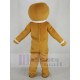 Gingerbread Man Mascot Costume Xmas Christmas