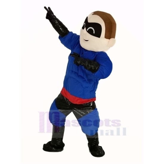 Funny Superman Mascot Costume Adult